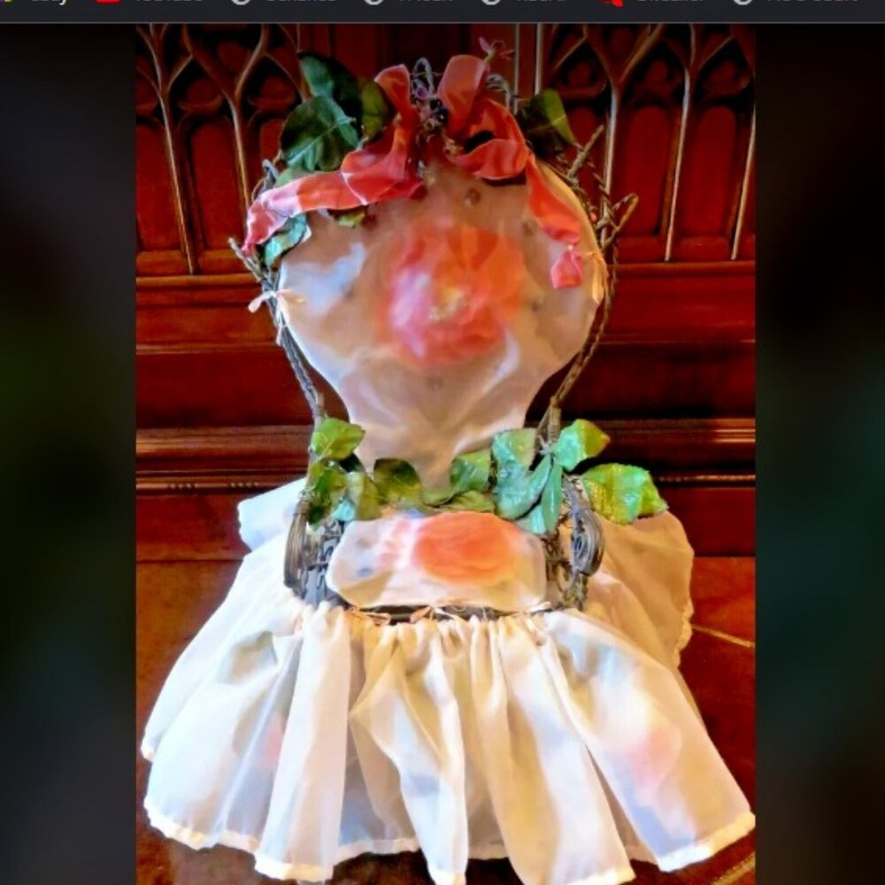 NWT BUNNIES BY THE BAY Ltd Ed Collectible Doll Chair Cotton Candy Collection